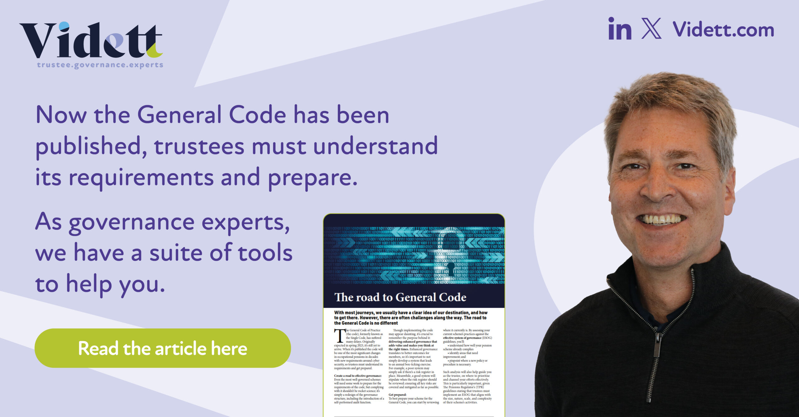 The road to general code